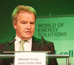 Für Franz Untersteller ist „Wasserstoff der Energiespeicher der Zukunft“.