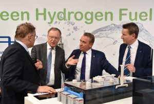 Stephan Weil forderte während der Hannover Messe: „Wasserstofftechnik aus Niedersachsen für Niedersachsen und für den Rest der Welt – in die ganze Welt.“
