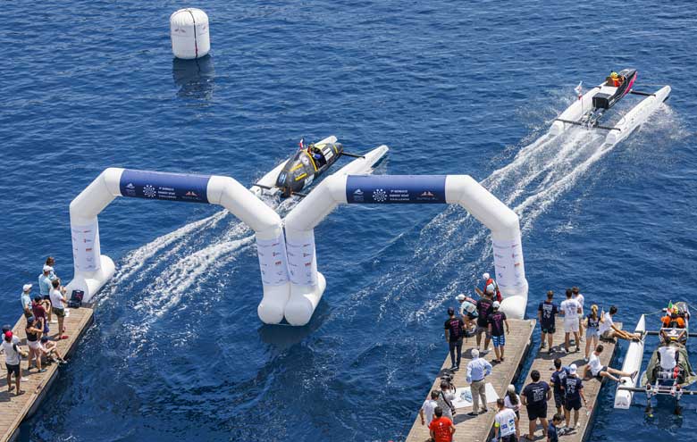 Mit einem Solar-H2-Boot nach Monaco